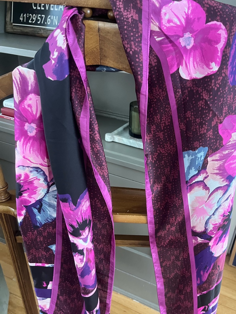 WHBM long light weight scarf